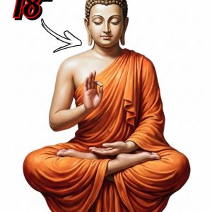 3D Wall guatama buddha 18"