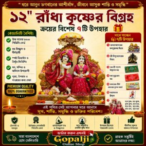 ১২" লাল ড্রেসিং+৭টি উপহার।